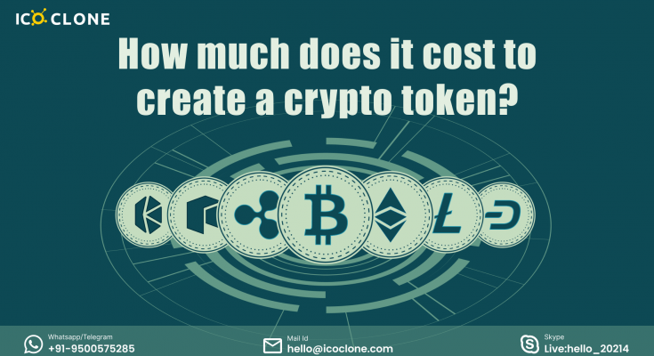 Cost to create a crypto token